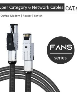 Fans Series M3u - Network Cable Super Category 6 - Cat.6A