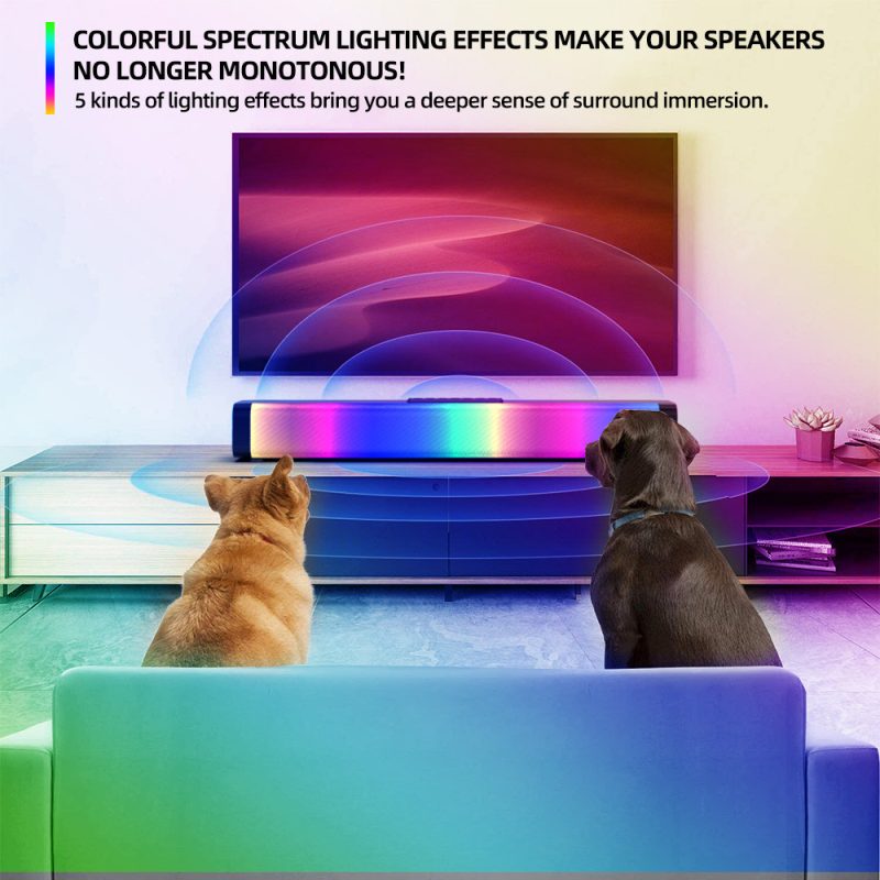 Bosebt LP-18 RGB Colourful LED Bluetooth speaker