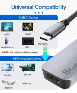 8K USB-C to HDMI Adapter - 0103